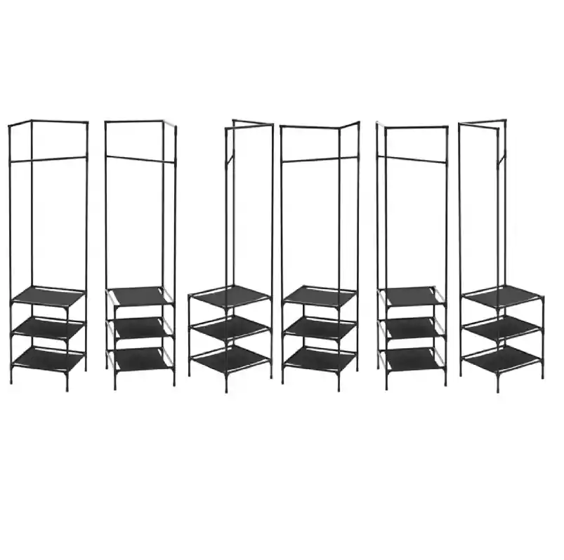 Perchero Organizador De Ropa Mueble Esquinero Armable