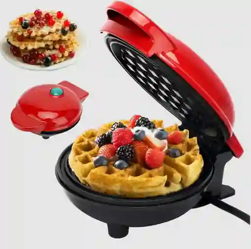 Maquina Mini Waflera Waffles Electrica 350w 110v