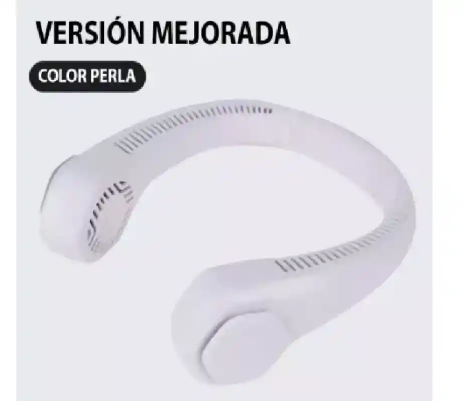 Ventilador Personal Portátil Para El Cuello Recargable