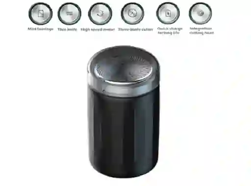 Maquina De Afeitar Portatil Recargable 3,7v