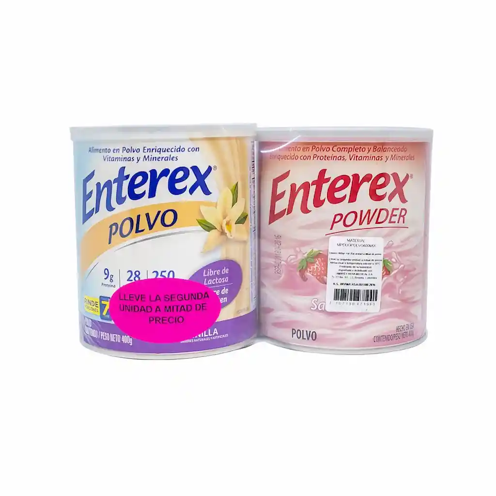 Enterex Alimento en Polvo + Enterex Alimento en Polvo