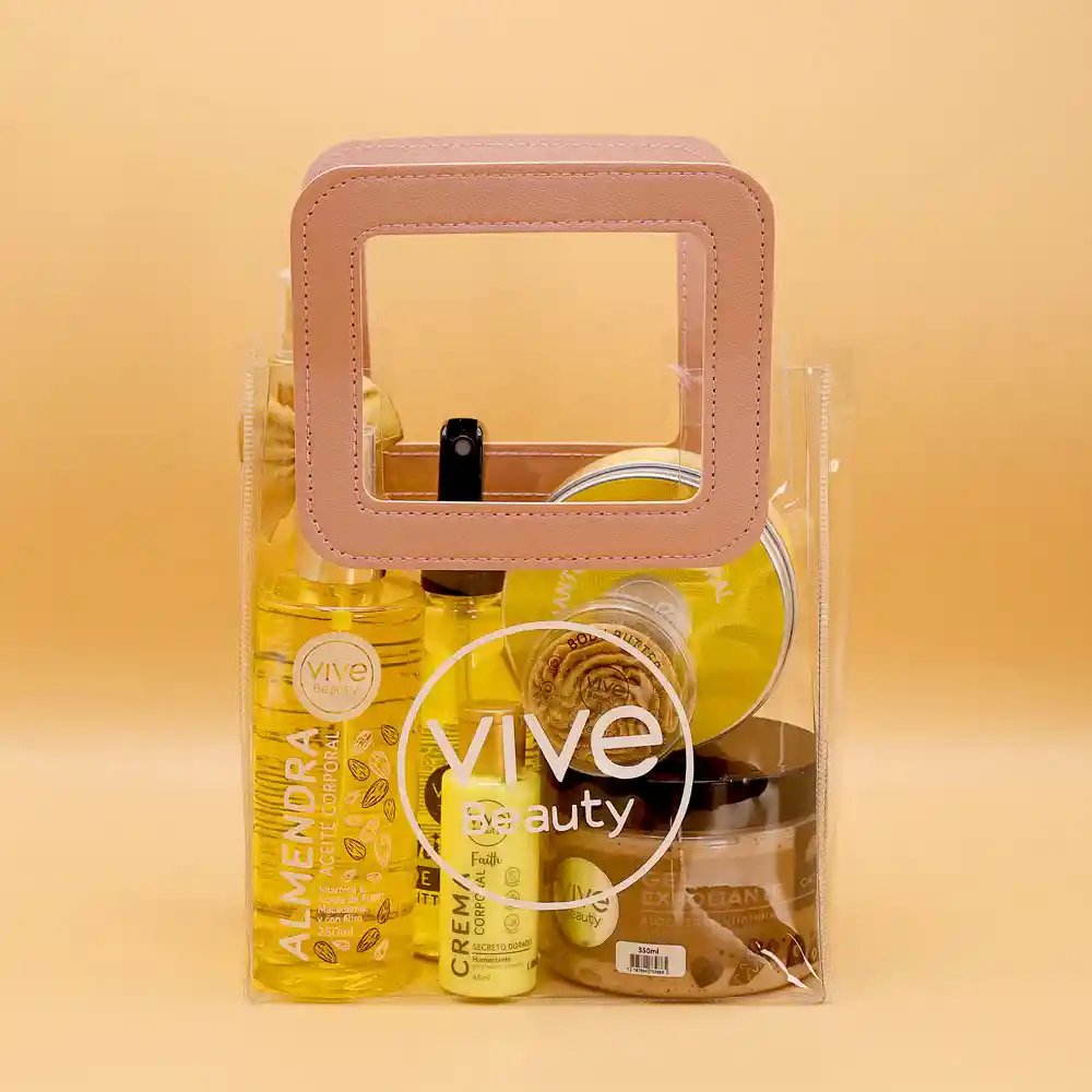 Kit Corporal Brillo Dorado – 6 Productos + Bolso De Regalo
