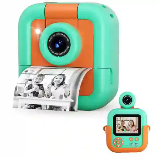 Cámara Instantánea Niños Con Impresión Cámara Video Digital