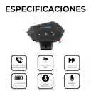 Intercomunicador Auriculares Casco Bluetooh Bt12 Moto Musica