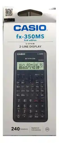 Calculadora Cientifica Casio Fx-350 Ms