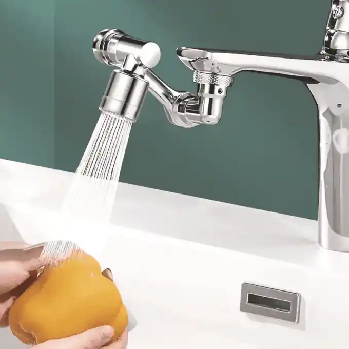 Extensor Plástico Pulverizador De Grifo Giratorio 360