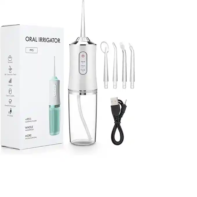Irrigador Dental Electrico Limpiador Oral Recargable