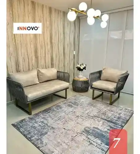 Tapete Decorativo Antideslizante Elegante Seven 2 Mt X 1.5 Mt Innovo