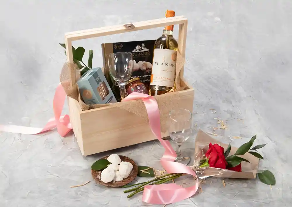 Regalo De Ilusiones Con Flores (ancheta - Regalo)