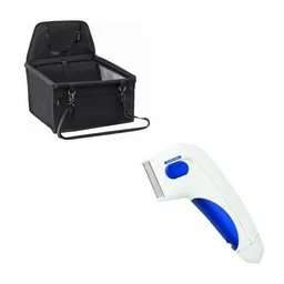 Combo Cargador De Mascotas Agm-8 + Cepillo Quita Pulgas F-d