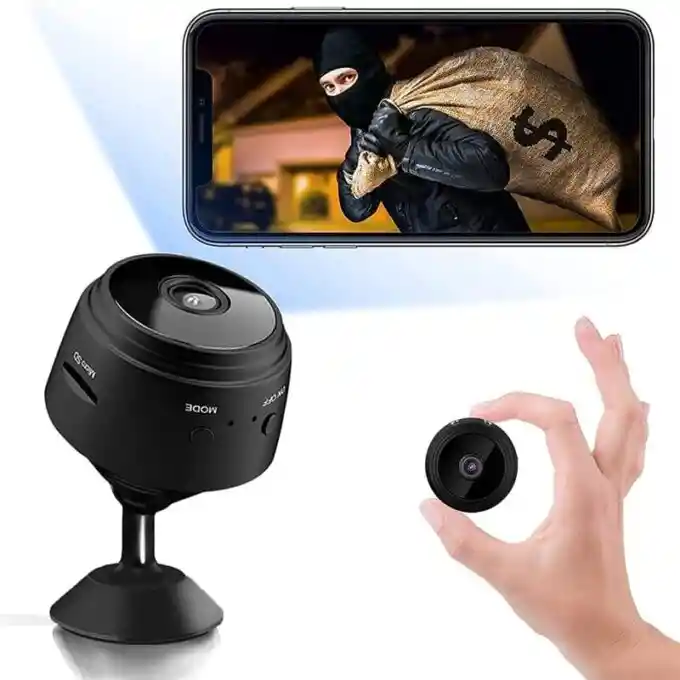Camara Hd De Seguridad Wifi Espía