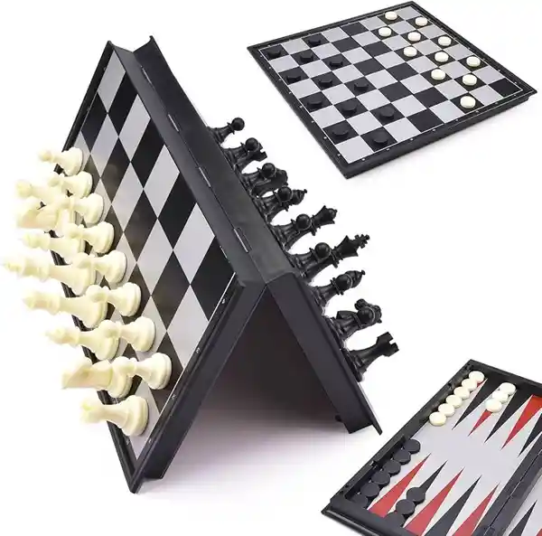 Juego Didactico Ajedrez Magnetico 3 En 1. Ref 9518