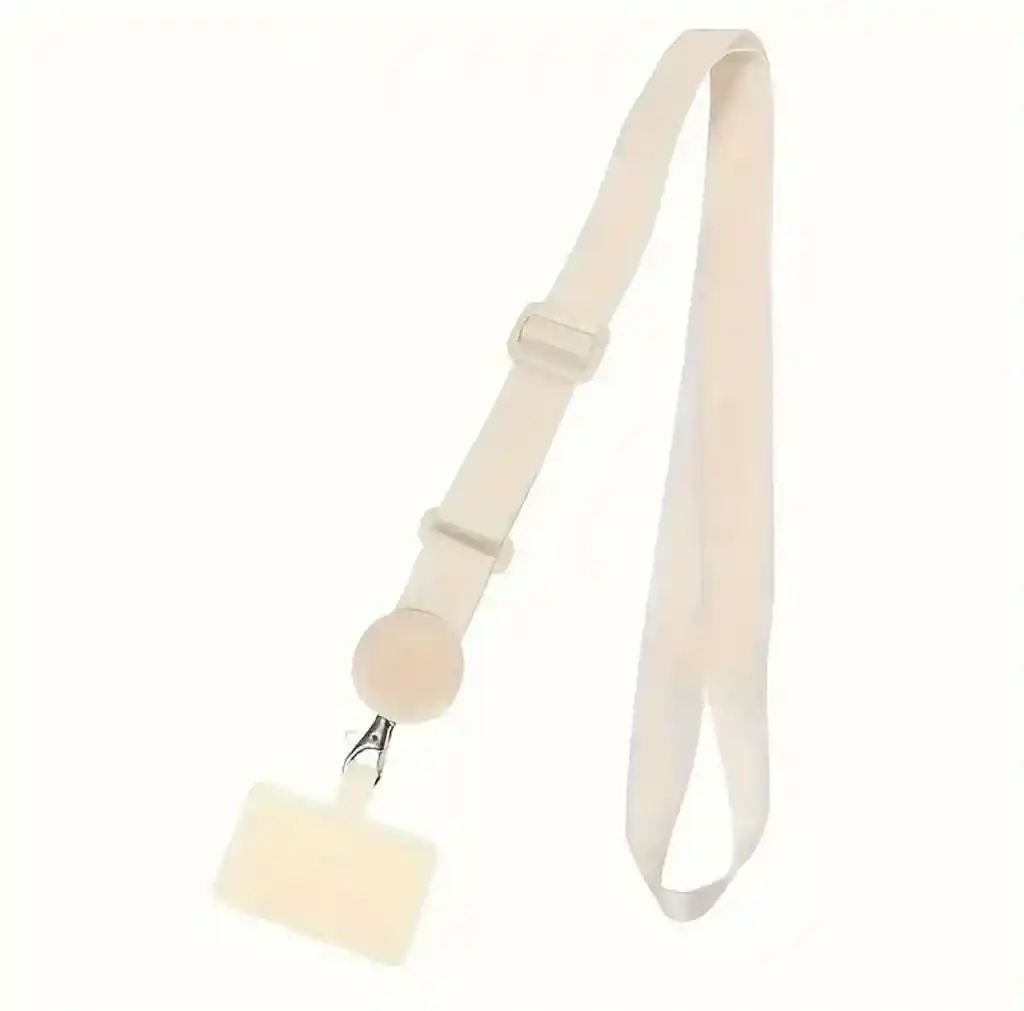 Correa Para Funda De Celular Ancha Universal Beige