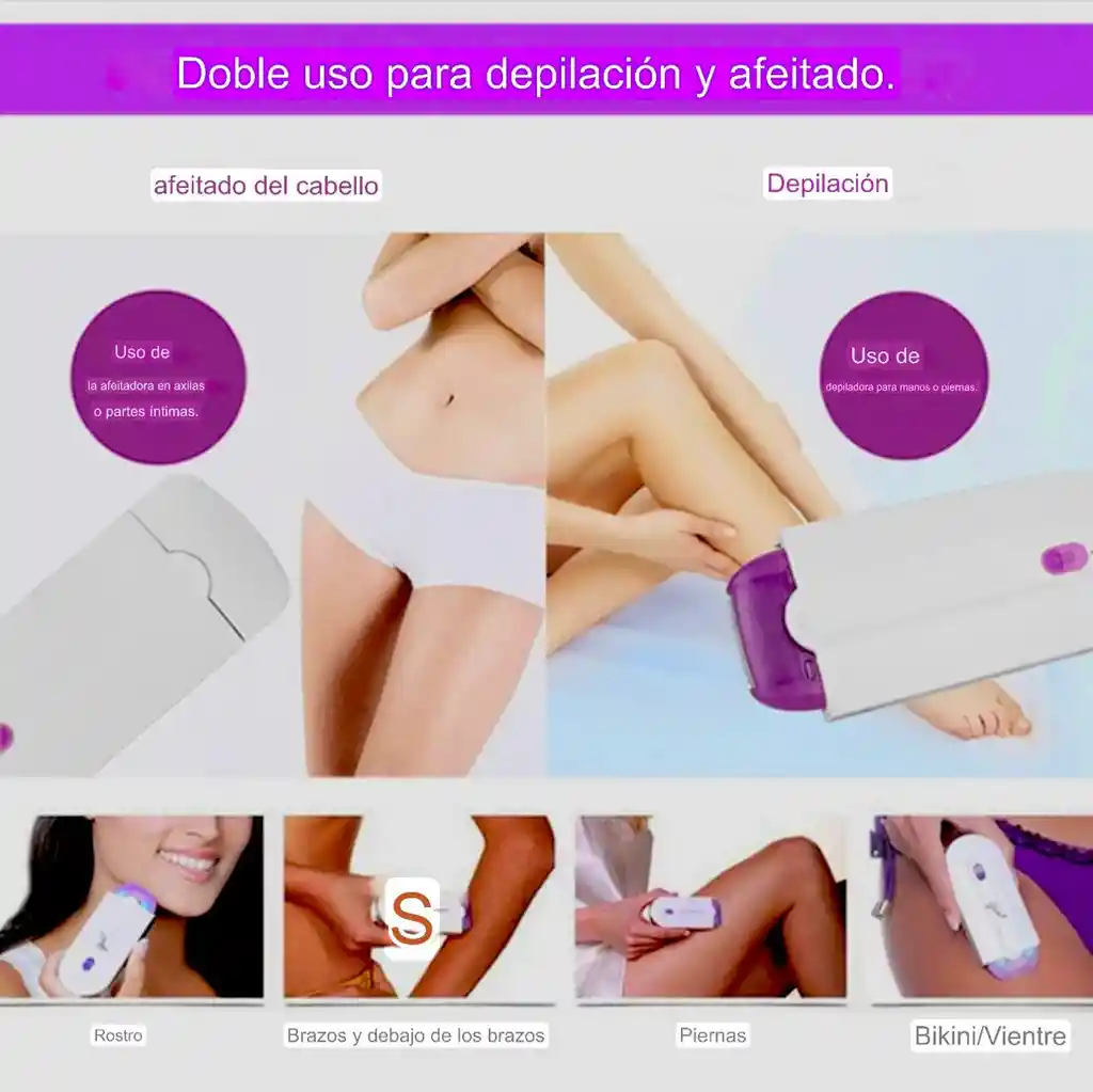 Depilador De Rostro Y Cuerpo Yes