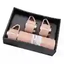 Termo De Acero Inoxidable De 500 Ml Con 2 Tazas Para Servir