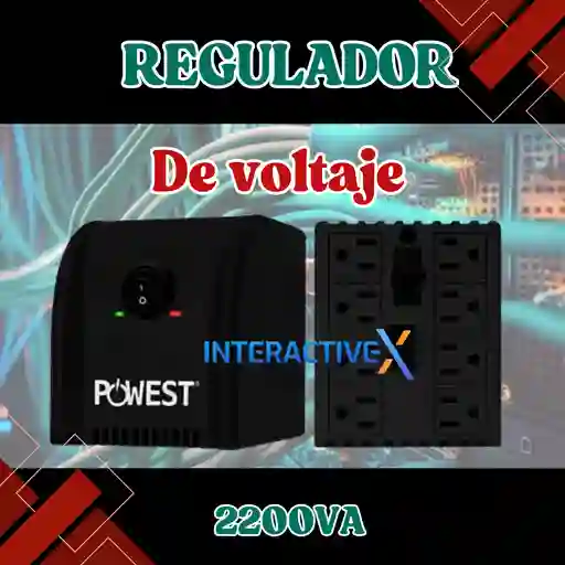 Regulador Electronico De Voltaje 2200va Copyline 2.200