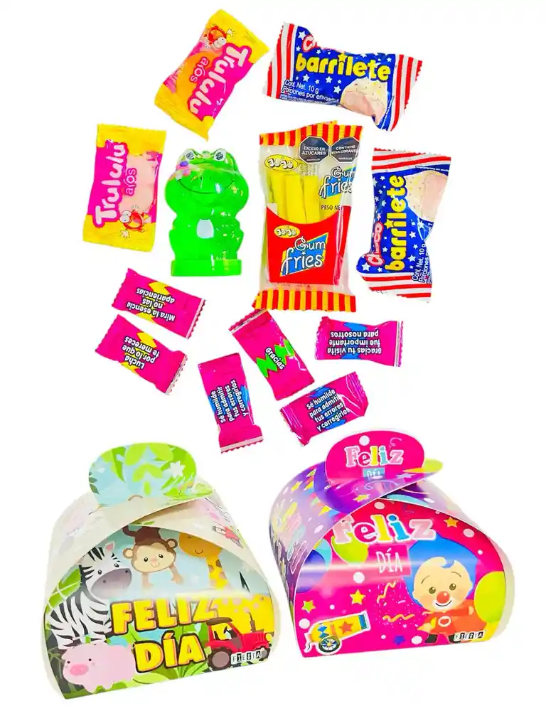Regalo Caja Sorpresa Dia Del Niño Y Niña Con Endulzado Y Sline - Dia Del Niño - Sorpresa Para Cumpleaños