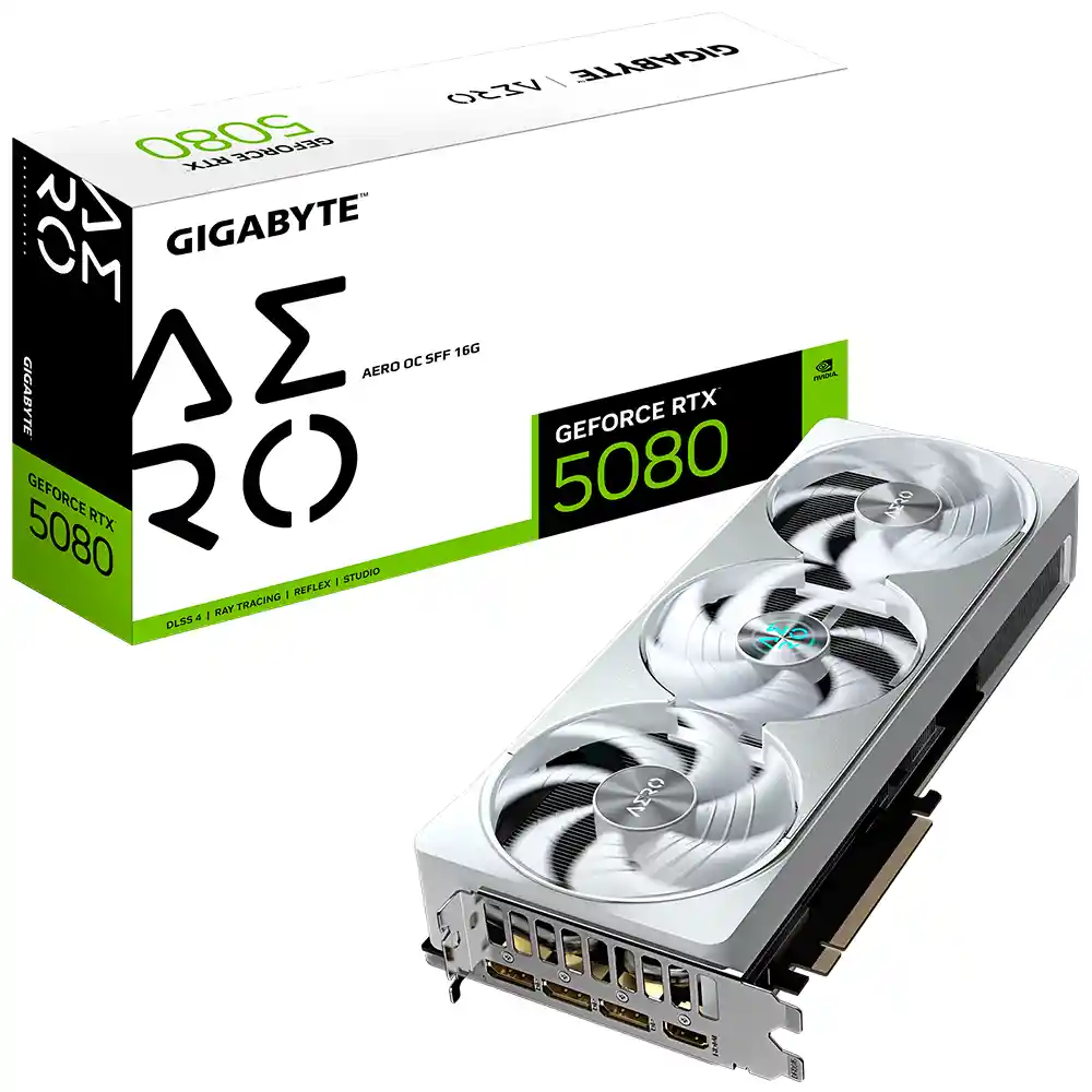 Tarjeta De Vídeo Gigabyte Geforce Rtx 5080 Aero Oc Sff 16gb
