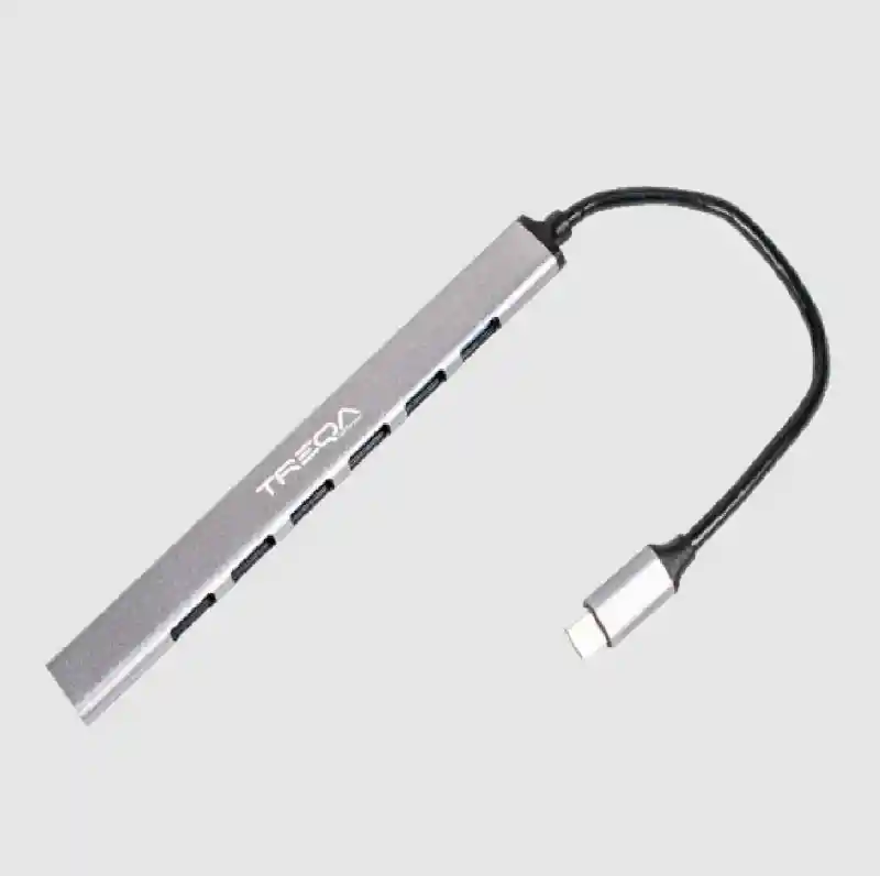 Hub Usb 3.0 7 Puertos Adaptador Tipo C