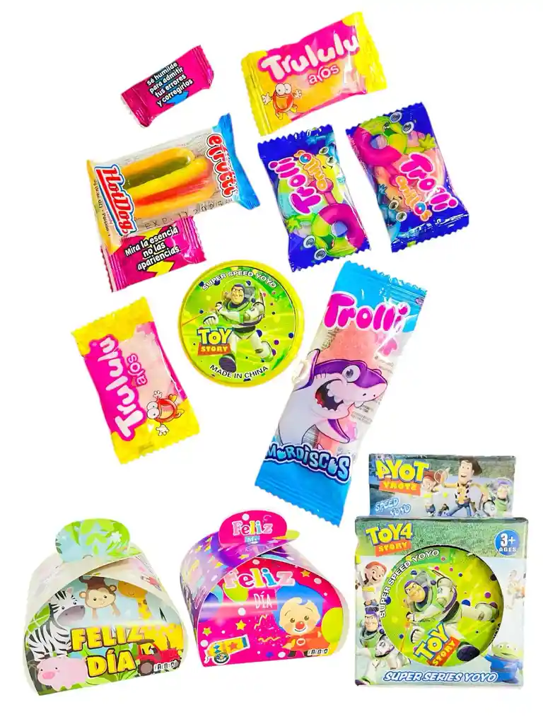 Regalo Caja Sorpresa Dia Del Niño Endulzado Y Yoyo - Dia Del Niño - Sorpresa Para Cumpleaños