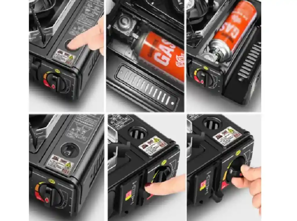Estufa Calentador Portatil Camping Encendido Automático