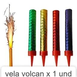 Vela Volcan X 1 Und