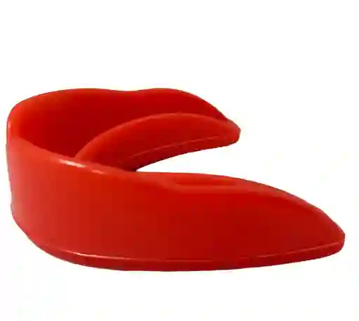 Protector Bucal Miyagi Mouth Guard M3203 Siliconado Sencillo/ Rojo