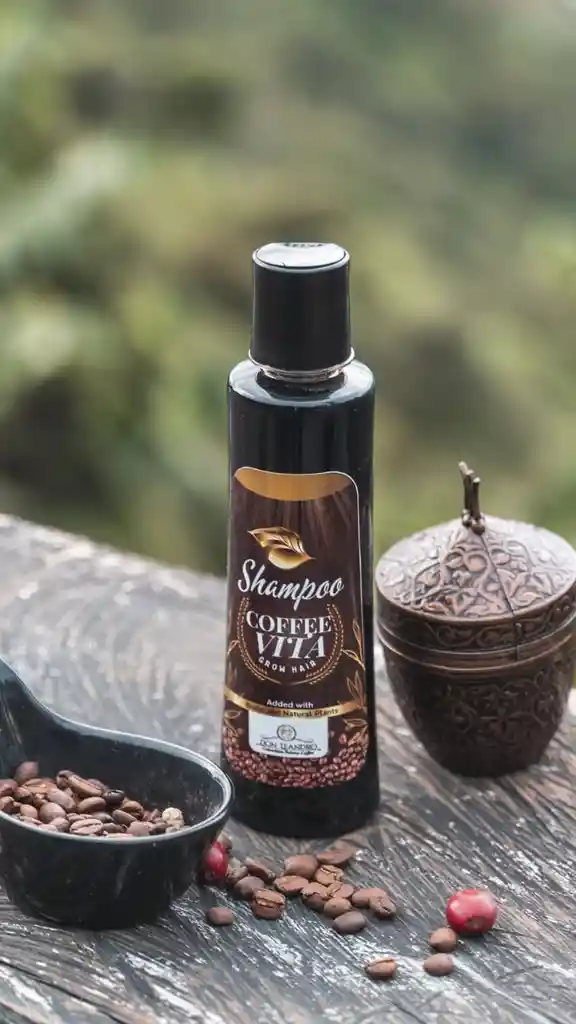 Shampoo Natural De Café (240ml)