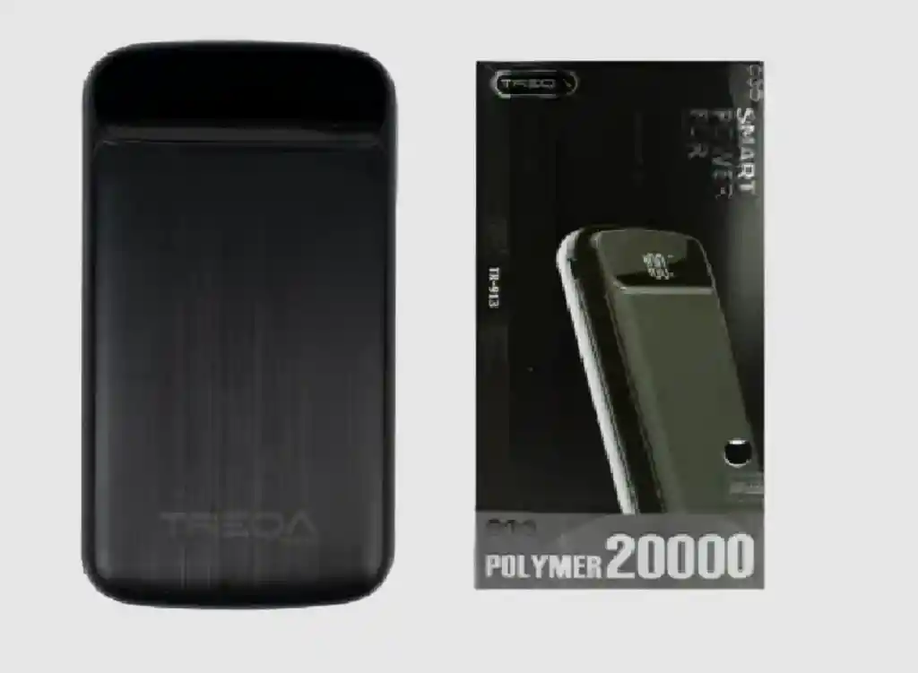 Cargador Power Bank 20000mah Treqa Pantalla Led