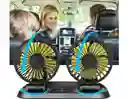 Mini Ventilador Doble Refrigerante Para Auto