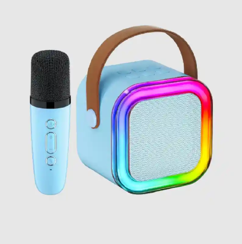Parlante Y Micrófono Karaoke Inalámbrico Bluetooth