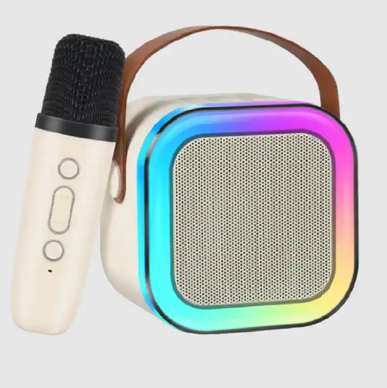 Parlante Y Micrófono Karaoke Inalámbrico Bluetooth