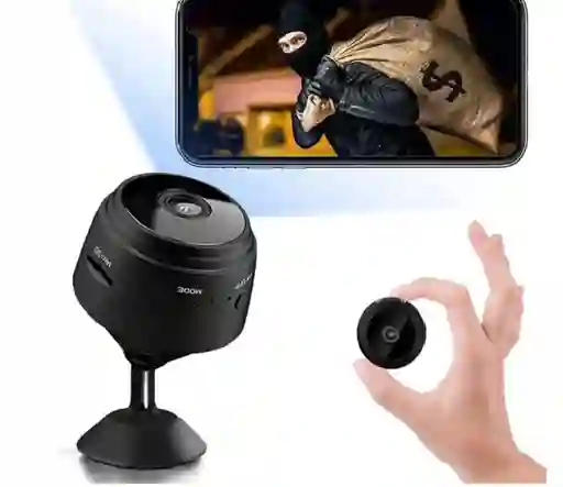 Camara Hd De Seguridad Wifi Espía