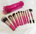 Kit De Brochas Viajero Montoc Fuscia Lp665