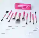 Kit De Brochas Viajero Montoc Fuscia Lp665