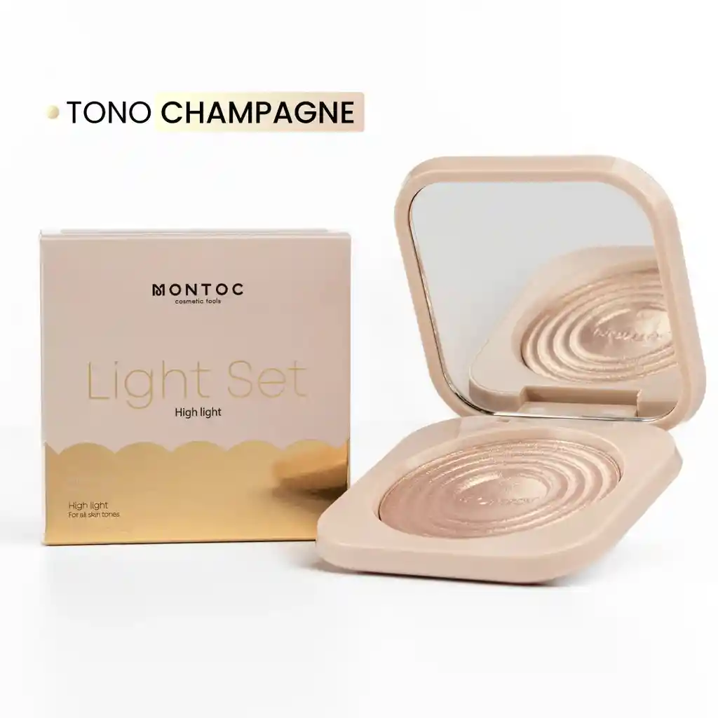 Iluminador Light Set Montoc 01 Champagne
