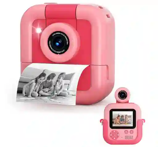 Cámara Instantánea Niñas Con Impresión Cámara Video Digital