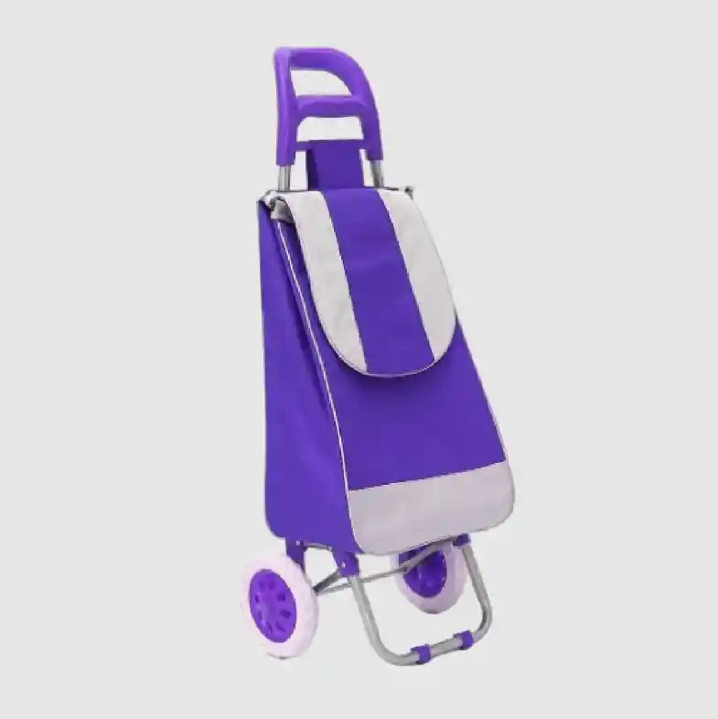Carro De Compras Plegable Con Ruedas Impermeable