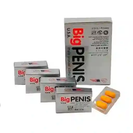 Potencializador Big Penis Hombre * 12 Unid