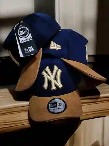 Gorra 1.1 Ny Azul Turquí /cafe