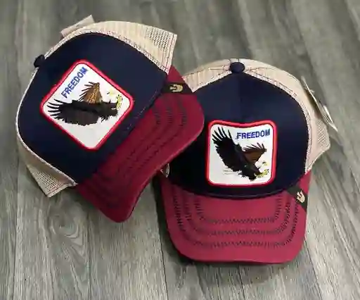 Gorra 1.1 Goorin Freedom Vino/azul (malla)