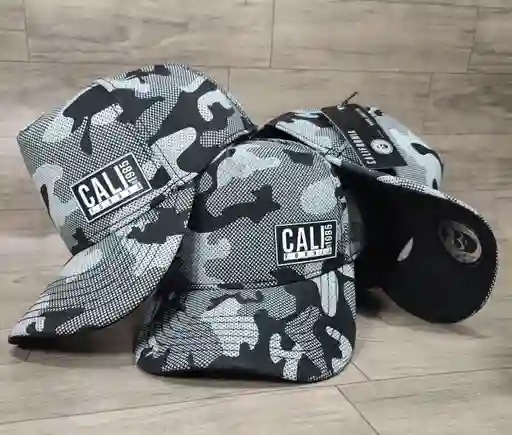 Gorra 1.1 California Camuflada Gris/negra