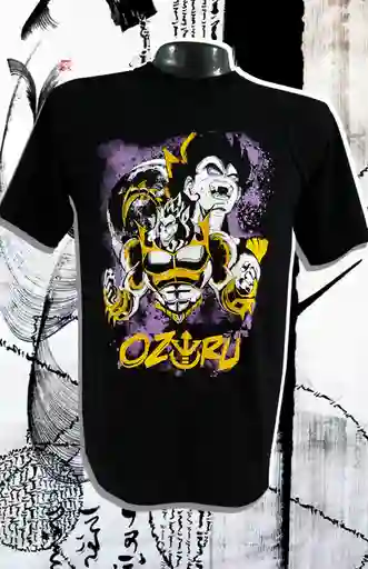 Camiseta Vegeta Ozaru Negra Talla Xl