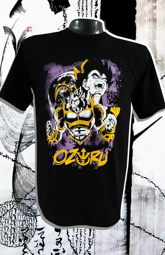 Camiseta Vegeta Ozaru Negra Talla Xl