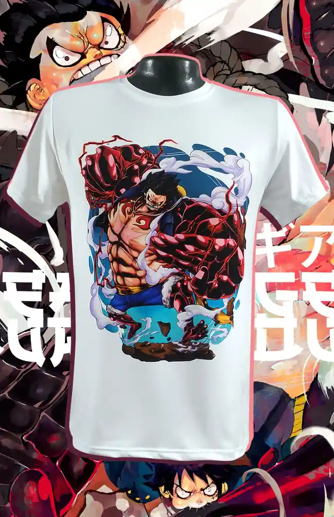 Camiseta Luffy 4 Marcha Talla S