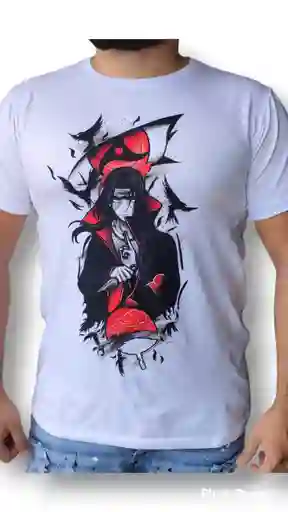 Camiseta Itachi Blanca Talla S