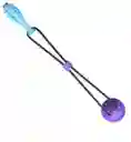 Pelota Antiestres Snacks Ovalado Azul Con Morado