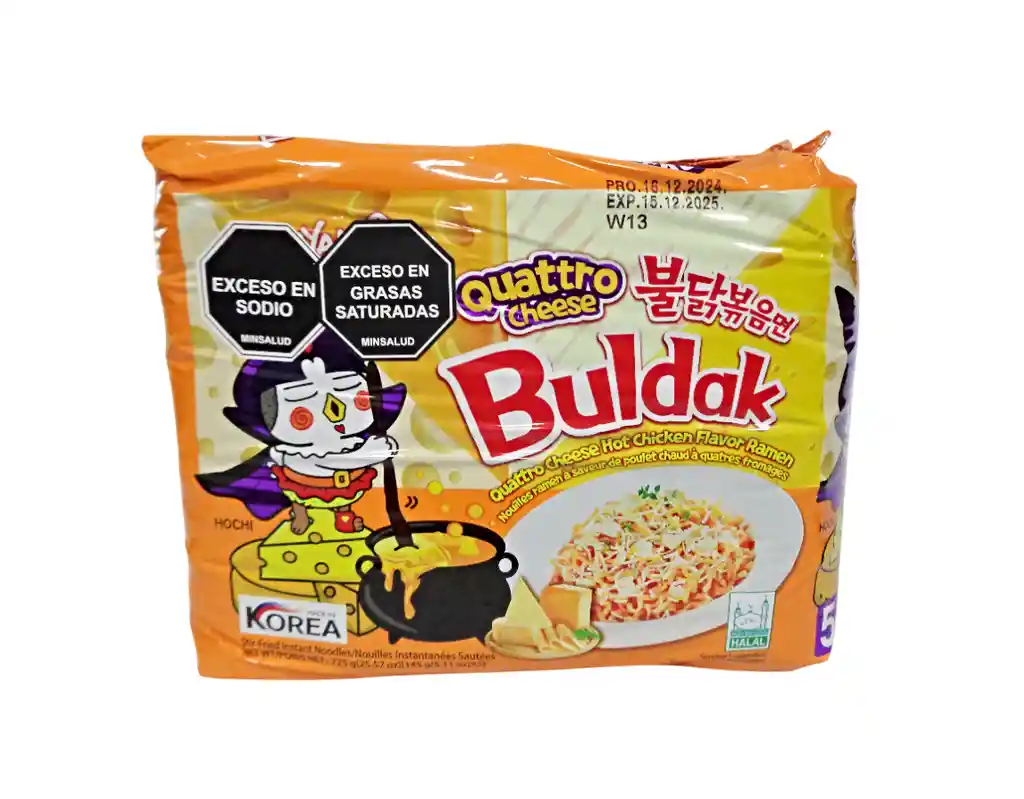 Samyang Ramen Quattro 5 Pack 725g