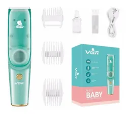 Maquina Peluquera Vgr V-151 Bebe Niño Silenciosa Inalambrica