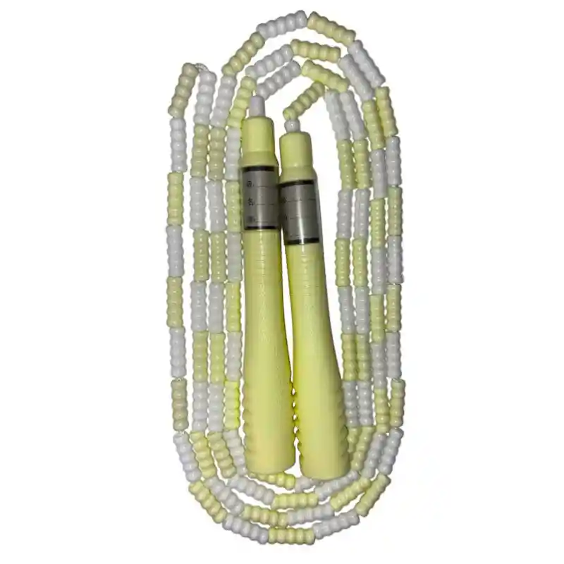 Lazo Para Salto Segmentado Fitness Gym Deportes. Color Amarillo